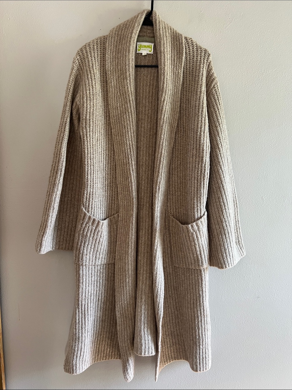 Yummy sweater co knit sweater size small